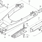 VF750CD Swingarm @ drive chain