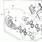 CBR900RR Передний тормозной суппорт