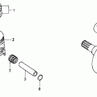 CR500R Коленвал