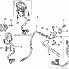 CBR900RR Рулевые переключатели