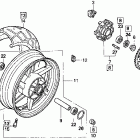 CBR900RR Заднее колесо