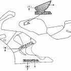 CBR900RR Stripe (type6) 97