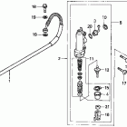 CR500R Задний тормозной цилидр