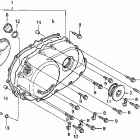 VF750CD Крышка картера правая