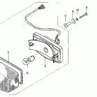 VF750CD Фонарь задний