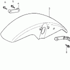 VF750CD Переднее крыло