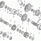VF750CD Трансмиссия