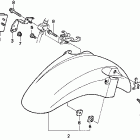CBR600F3 Переднее крыло