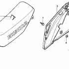 CR250R Сидение