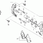 CBR600F3 Передний суппорт
