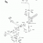 Bayou 300 (KLF300-B13) Педаль тормоза