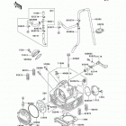 Bayou 300 (KLF300-B13) Головка цилиндра