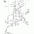 Bayou 300 (KLF300-B13) Главный тормозной цилиндр,передний
