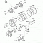 Bayou 220 (KLF220-A13) Сцепление