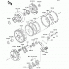 Bayou 300 (KLF300-B13) Сцепление