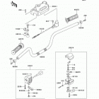 Bayou 300 (KLF300-B13) Руль