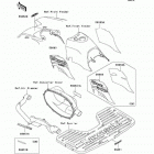 Prairie 400 4X4 (KVF400-C3) Decals(red)(c3)