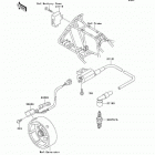 Bayou 220 (KLF220-A13) Система зажигания