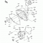 Bayou 220 (KLF220-A13) Крышки двигателя