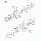 Bayou 300 (KLF300-B13) Переднее колесо