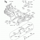 Bayou 300 (KLF300-B13) Рама ,крепежные детали