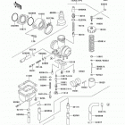 Bayou 220 (KLF220-A13) Карбюратор