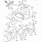 Bayou 220 (KLF220-A13) Переднее крыло(ья)