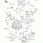 Bayou 220 (KLF220-A13) Головка цилиндра