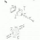 Bayou 300 (KLF300-B13) Фара