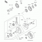 Bayou 220 (KLF220-A13) Коленвал