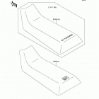 Bayou 220 (KLF220-A13) Сидение