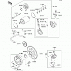 Bayou 220 (KLF220-A13) Стартер