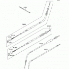 Bayou 300 (KLF300-B13) Тросы управления