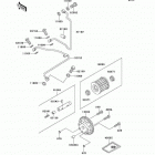 Bayou 220 (KLF220-A13) Масляный и водяной насос. фильтр масленый