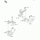 Bayou 300 (KLF300-B13) Подножки