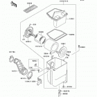 Bayou 300 (KLF300-B13) Воздухозаборник