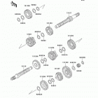 Bayou 220 (KLF220-A13) Трансмиссия