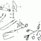VT1100C Vt1100c  switches @ cables @ mirrors 95-96
