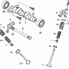 XR250R Распределительный вал