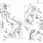 GL1500A Передний тормозной суппорт