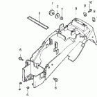 VFR750F Rear fender 94-97
