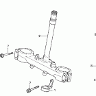 XR250R Траверса нижняя