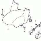 PC800 Front fender 89-96