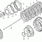 VT1100C Vt1100c  clutch