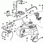 GL1500A Топливный бак