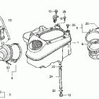 VT1100C Vt1100c  air cleaner