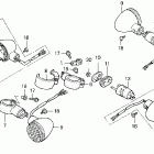 VT600CD Turn signal 95-97