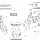 VT1100C Vt1100c  caution label