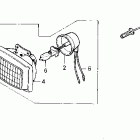 XR250R Headlight unit