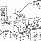 GL1500A Задний тормозной цилидр